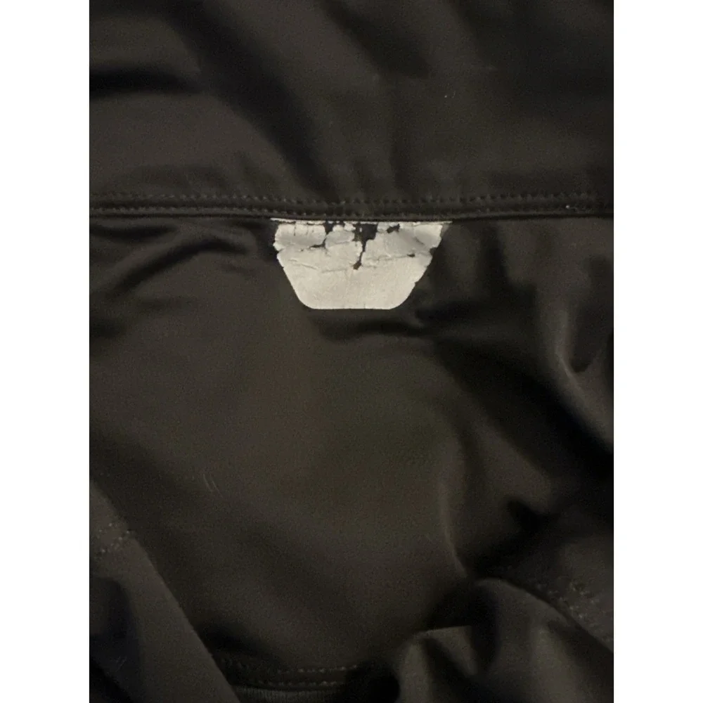 Patagonia Worn Wear Men's Large Wind Shield Jacket Black Full Zip Hiking Outdoor